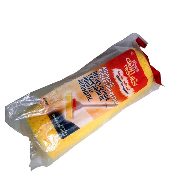 Quickie Clean Results Roller Mop Refill Sponge Refill Type 0572CR New Unopened - Picture 1 of 2